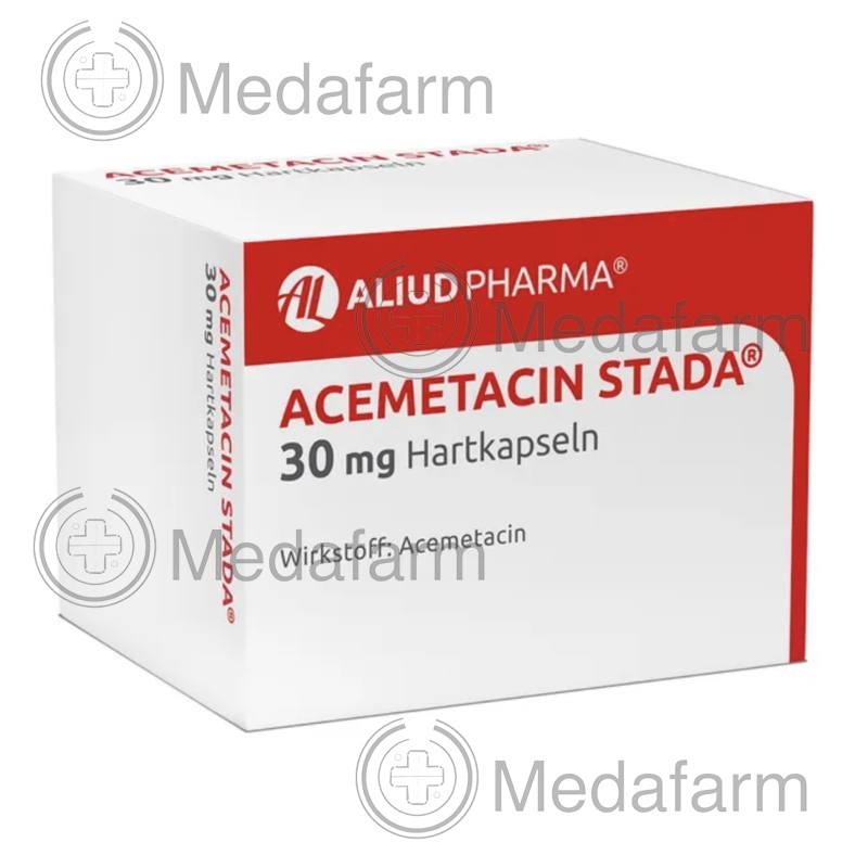 АЦЕМЕТАЦИН / ACEMETACIN 30 мг тв. капс. 100 шт