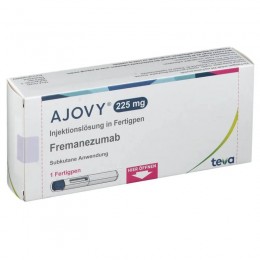 АДЖОВІ / AJOVY 225 мг р-н д/инъекц. у п/з ручці 1 шт