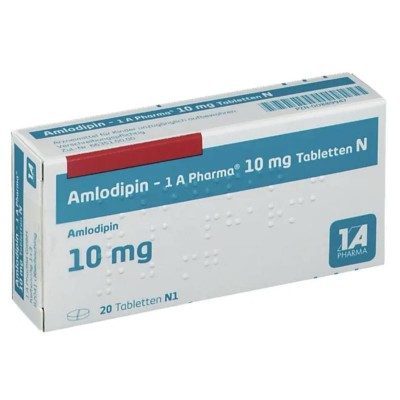 АМЛОДИПИН / AMLODIPIN 10 мг таблетки 20 шт