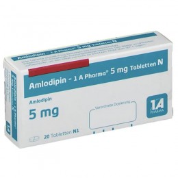 АМЛОДИПІН / AMLODIPIN 5 мг таблетки 20 шт