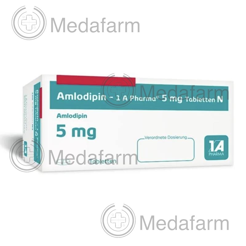 АМЛОДИПІН / AMLODIPIN 5 мг таблетки 50 шт