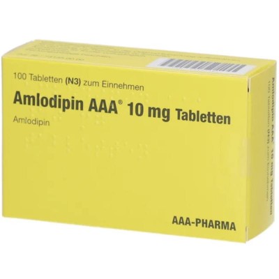 АМЛОДИПИН / AMLODIPIN 10 мг таблетки 100 шт