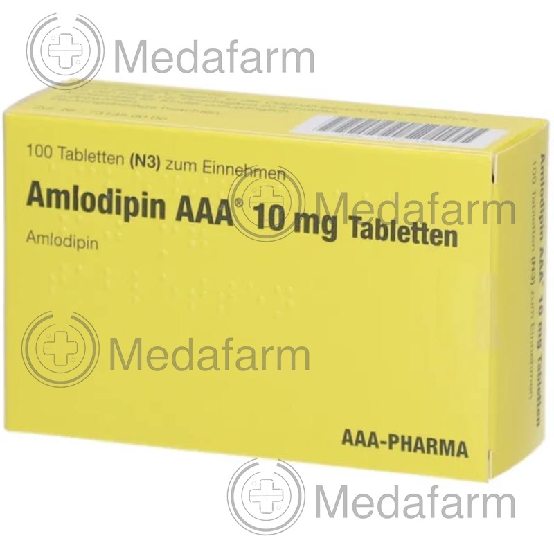 АМЛОДИПИН / AMLODIPIN 10 мг таблетки 100 шт