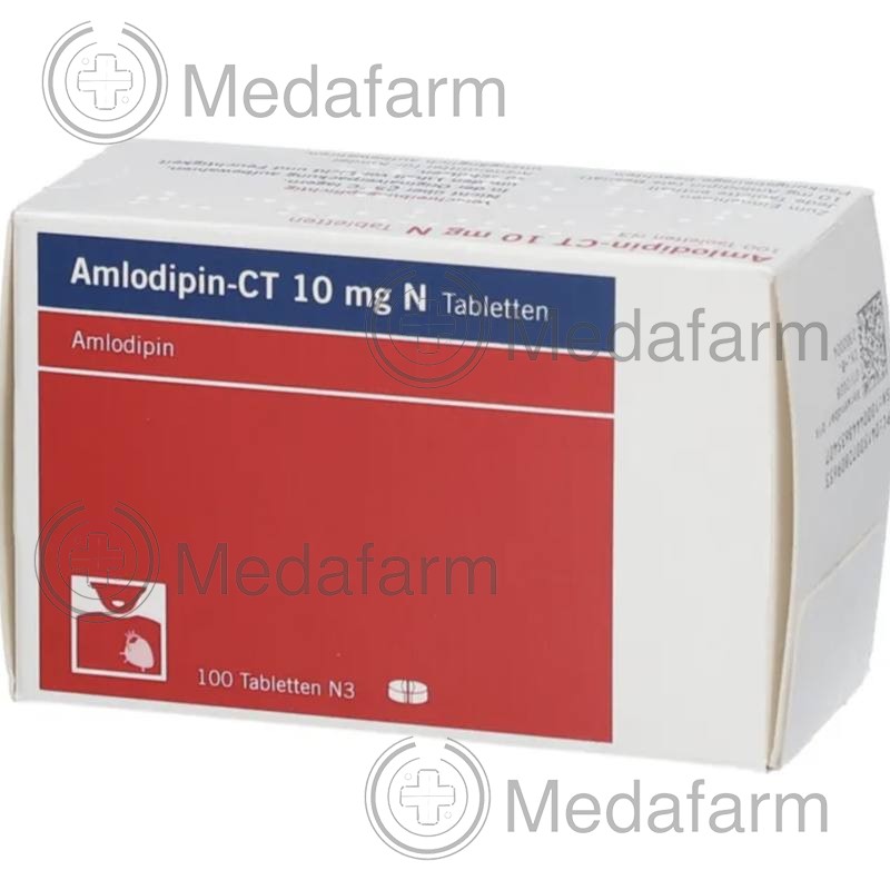АМЛОДИПИН / AMLODIPIN CT 10 мг N таблетки 100 шт