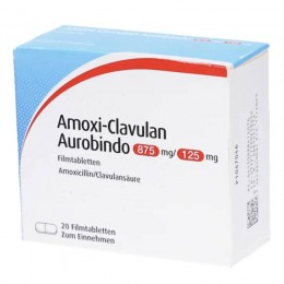 АМОКСИ КЛАВУЛАН / AMOXI CLAVULAN 500мг/125мг табл. п/о. 20 шт