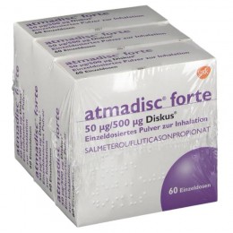 АТМАДИСК / ATMADISC 50 μg/500 μg інгаляційний порошок 3x60 шт