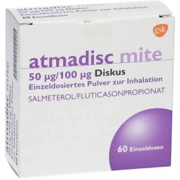 АТМАДИСК / ATMADISC 50 μg/100 інгаляційний порошок 60 шт