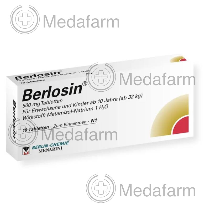 БЕРЛОЗИН / BERLOSIN таблетки 10 шт