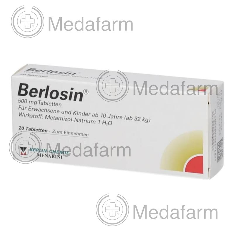БЕРЛОЗИН / BERLOSIN таблетки 20 шт