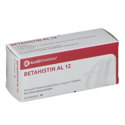 БЕТАГІСТИН / BETAHISTIN АЛ 12 таблетки 50 шт