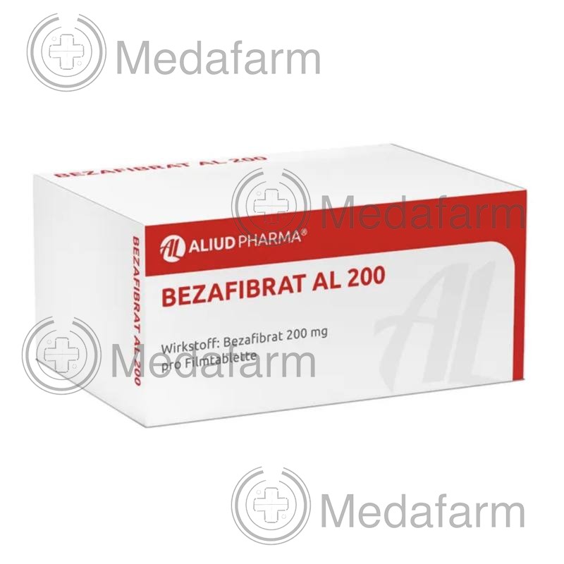 БЕЗАФІБРАТ / BEZAFIBRAT АЛ 200 табл. в/о 100 шт