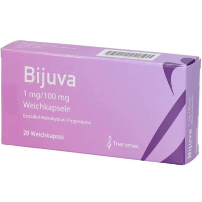 БИЮВА / BIJUVA 1 мг/100 мг мягкие капсулы 28 шт