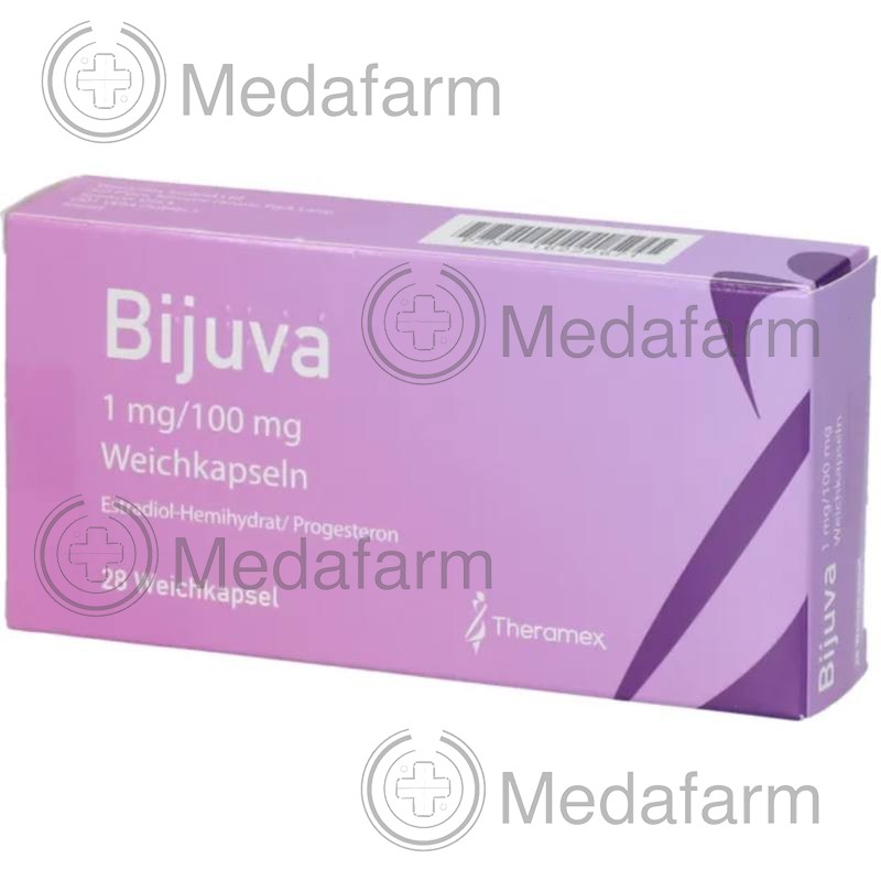 БИЮВА / BIJUVA 1 мг/100 мг мягкие капсулы 28 шт