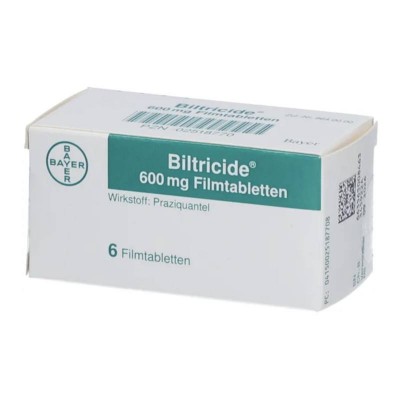 БІЛТРИЦИД / BILTRICIDE 600 мг табл. в/о 6 шт