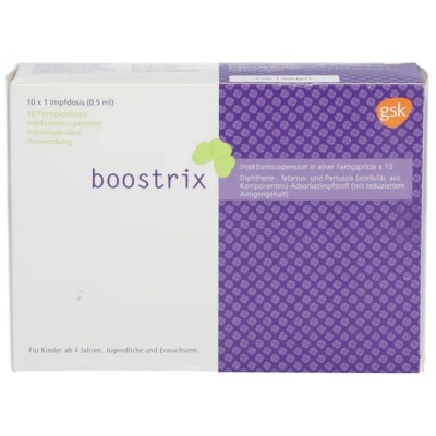 БУСТРИКС / BOOSTRIX суспензия для инъекций 10x0,5 мл