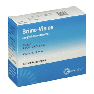 БРИМО / BRIMO 2 мг/мл глазные капли 3x5 мл