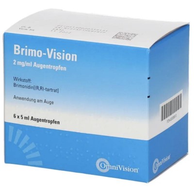 БРИМО / BRIMO 2 мг/мл глазные капли 6x5 мл