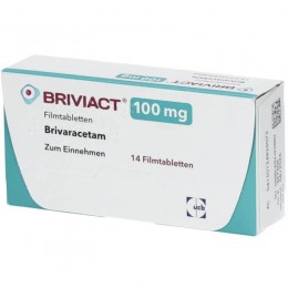 БРИВИАКТ / BRIVIACT 100 мг табл. п/о. 14 шт