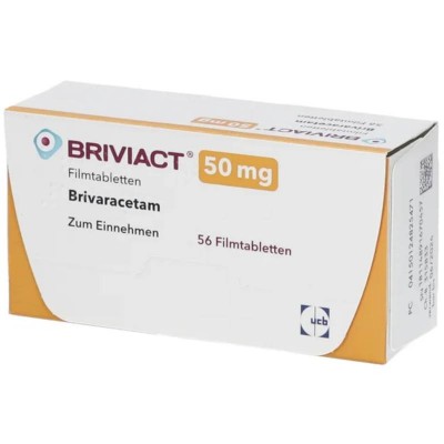 БРИВИАКТ / BRIVIACT 50 мг табл. п/о. 56 шт