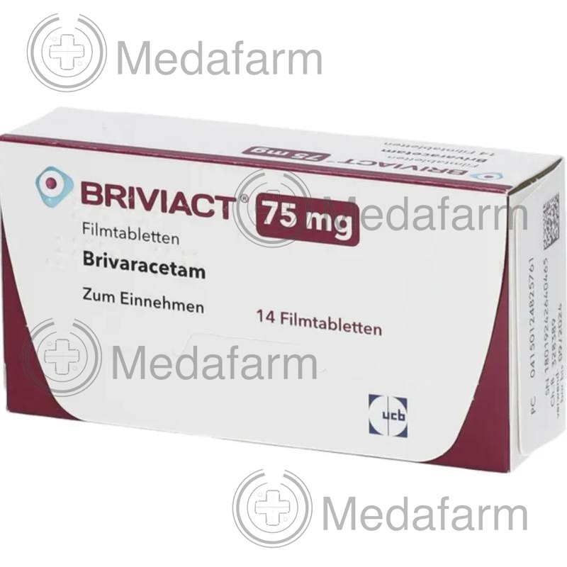 БРИВИАКТ / BRIVIACT 75 мг табл. п/о. 14 шт