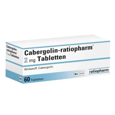 КАБЕРГОЛИН / CABERGOLIN 2 мг таблетки 60 шт
