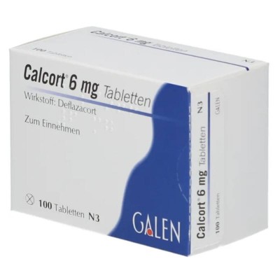 КАЛКОРТ / CALCORT 6 таблетки 100 шт