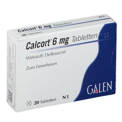 КАЛКОРТ / CALCORT 6 таблетки 20 шт