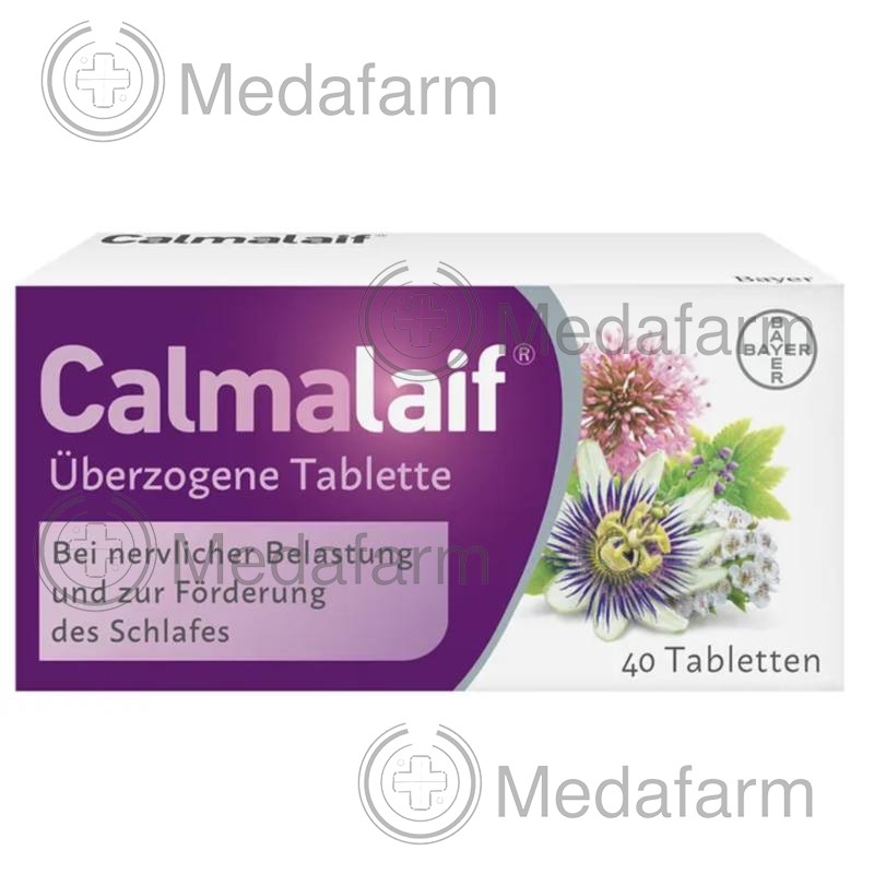 КАЛЬМАЛАЙФ / CALMALAIF таблетки з покриттям 40 шт