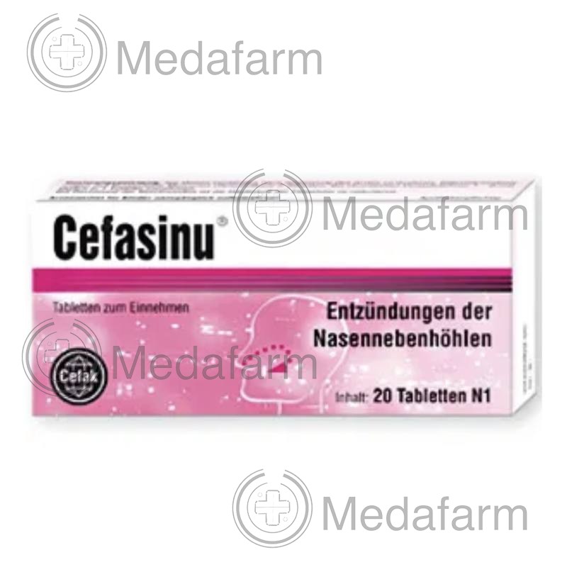 ЦЕФАСИНУ / CEFASINU таблетки 20 шт