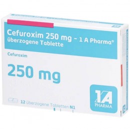 ЦЕФУРОКСИМ / CEFUROXIM 250 мг таблетки с покрытием 12 шт