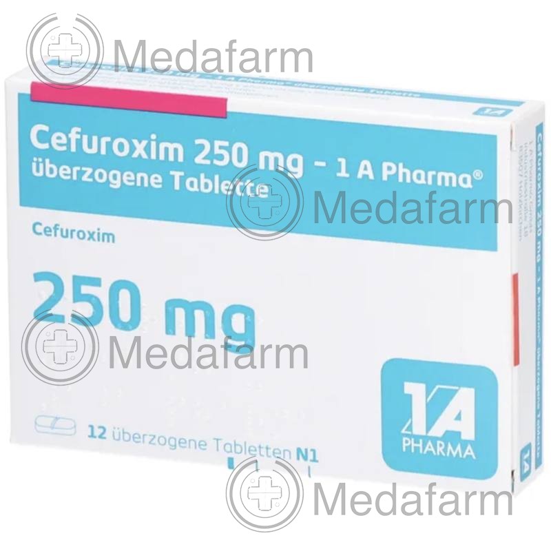 ЦЕФУРОКСИМ / CEFUROXIM 250 мг таблетки с покрытием 12 шт