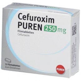 ЦЕФУРОКСИМ / CEFUROXIM 250 мг табл. п/о. 12 шт