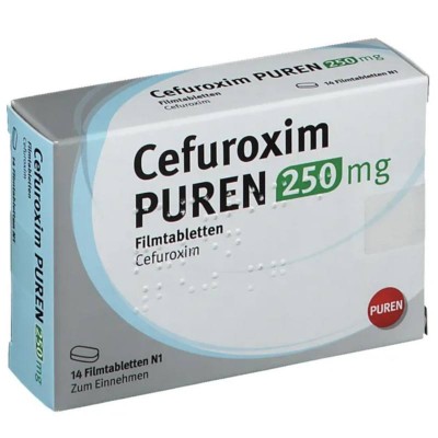 ЦЕФУРОКСИМ / CEFUROXIM 250 мг табл. п/о. 14 шт