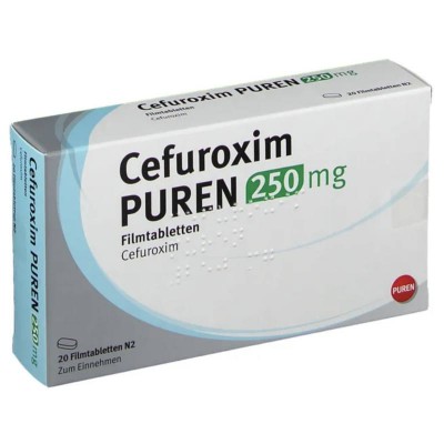 ЦЕФУРОКСИМ / CEFUROXIM 250 мг табл. п/о. 20 шт
