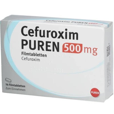 ЦЕФУРОКСИМ / CEFUROXIM 500 мг табл. п/о. 14 шт
