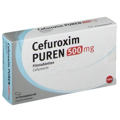 ЦЕФУРОКСИМ / CEFUROXIM 500 мг табл. п/о. 20 шт