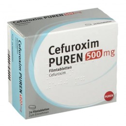 ЦЕФУРОКСИМ / CEFUROXIM 500 мг табл. п/о. 24 шт