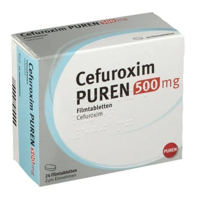 ЦЕФУРОКСИМ / CEFUROXIM 500 мг табл. п/о. 24 шт