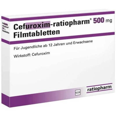 ЦЕФУРОКСИМ / CEFUROXIM 500 мг табл. в/о 24 шт