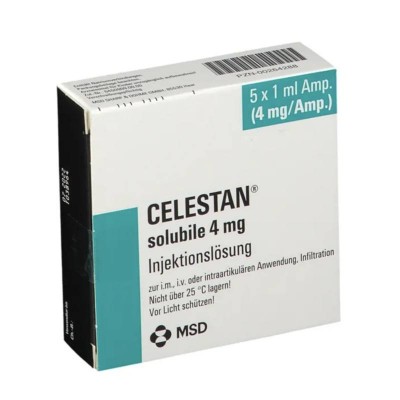 ЦЕЛЕСТАН / CELESTAN 4 мг р-н д/инъекц. 5 шт