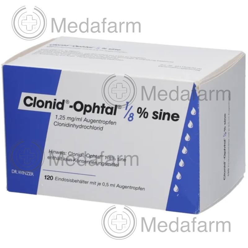 КЛОНИД ОФТАЛ / CLONID OPHTAL глазные капли 120x0,5 мл