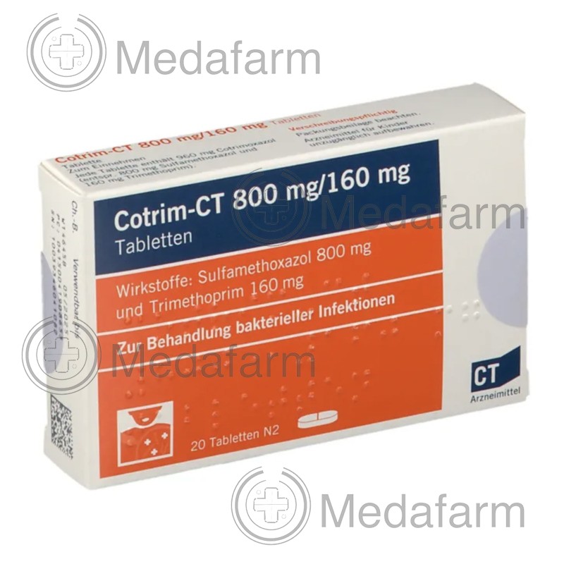 КОТРИМ / COTRIM 800 мг/160 мг таблетки 20 шт