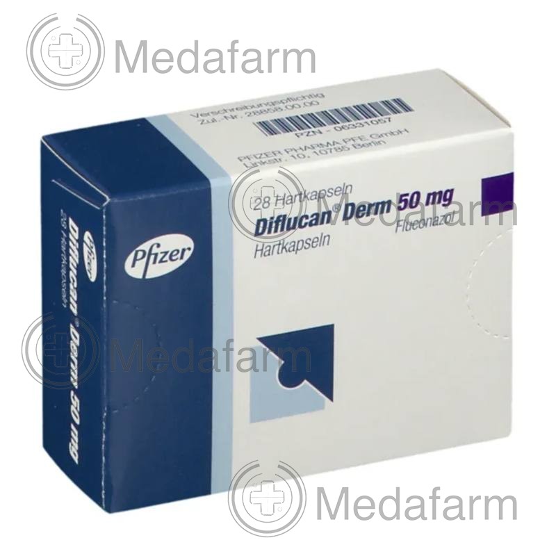 ДИФЛЮКАН / DIFLUCAN 50 мг тв. капс. 28 шт