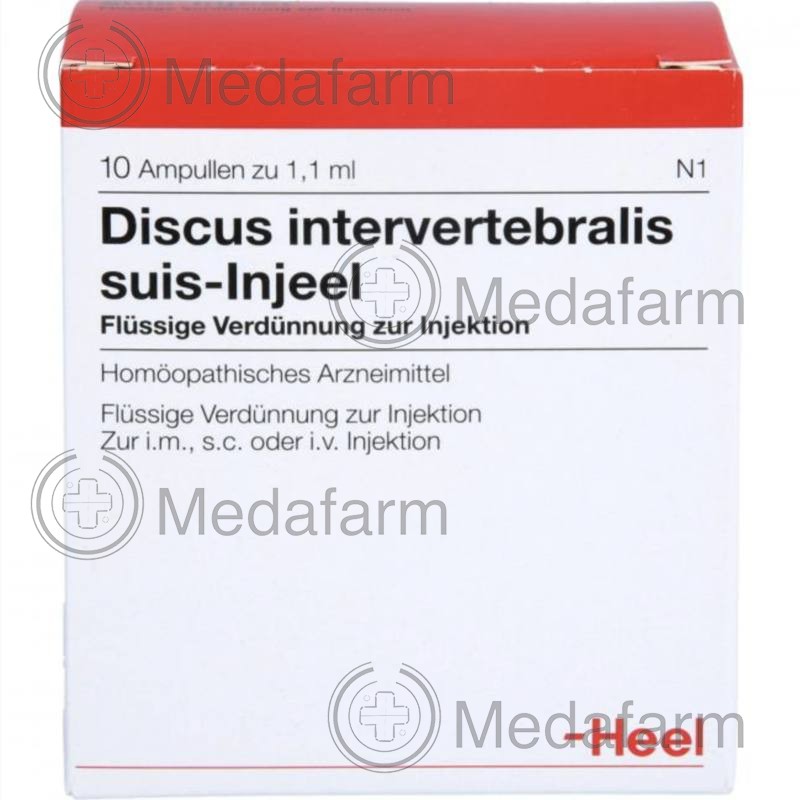 ДИСКУС ИНТЕРВЕРТЕБРАЛИС / DISCUS INTERVERTEBRALIS ампулы 10 шт