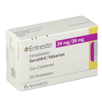 ЕНТРЕСТО / ENTRESTO 24 мг/26 мг табл. в/о 56 шт