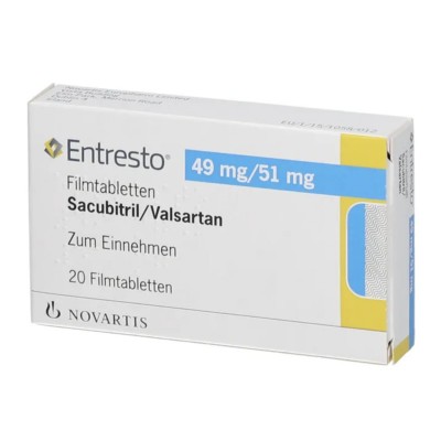 ЕНТРЕСТО / ENTRESTO 49 мг/51 мг табл. в/о 20 шт