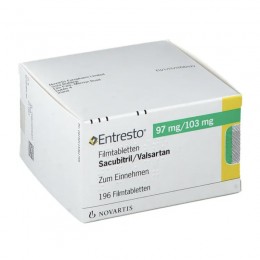 ЭНТРЕСТО / ENTRESTO 97 мг/103 мг табл. п/о. 196 шт
