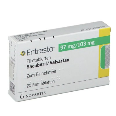 ЕНТРЕСТО / ENTRESTO 97 мг/103 мг табл. в/о 20 шт