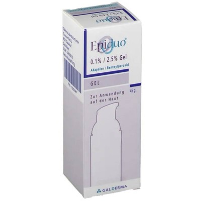 ЕПІДУО / EPIDUO 0,1%/2,5% гель 45 г