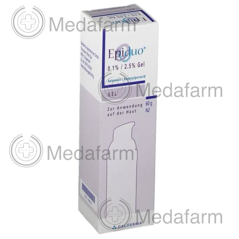 ЕПІДУО / EPIDUO 0,1%/2,5% гель 60 г